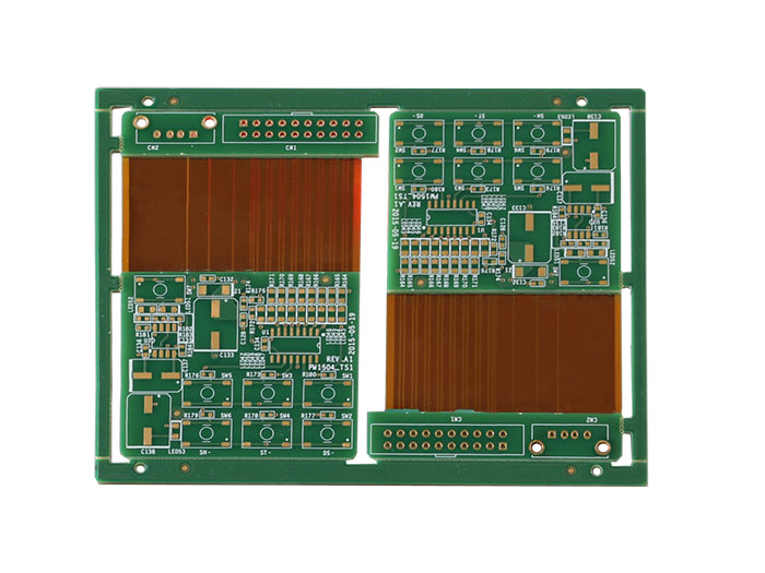 汽車轉換器軟硬結合板PCB